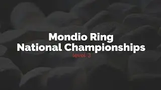 Level 3: Mondio Ring National Championships