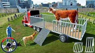 Animal Transporter Сargo Truck - Wild Animal Truck Driver - Android GamePlay