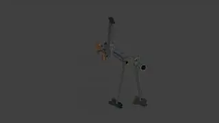Hotchkiss M1922 LowPoly 3D model