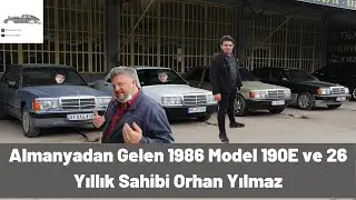 Almanya'dan Gelen 1986 Mercedes 190E  @OrhanYilmaz4481