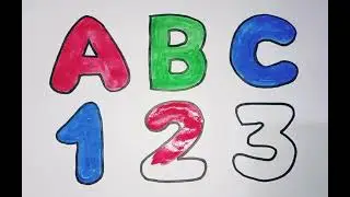 Learn ABCD With Nursery Rhymes For Children || ABCD Colouring Pages For Kids|| ABCD