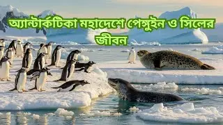 অ্যান্টার্কটিকা মহাদেশে পেঙ্গুইন ও সিলের জীবন(Antarctica Wildlife Documentary)