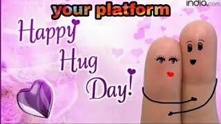 hug day Whatsapp status || whatsapp status || happy hug day.