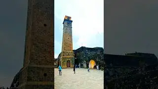 Through the Lens 🕰️ Galle Fort Clock Tower #photography #tourism #travel #shorts #viral #srilanka