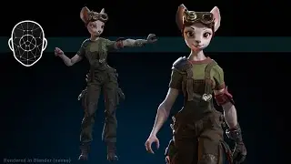 #mouse #furry #unrealengine #tiktoktrend  #3dmodeling #fab  