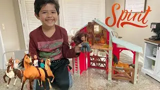 Spirit Untamed Swing And Saddle Barn Set