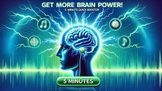 Получите больше мощности мозга! 5-минутный инструмент Brainwave Music Quick Booster для работы и у