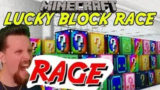 WHIPPIT RAGE | LUCKY BLOCK RACE | Minecraft Mini-Game med Softis