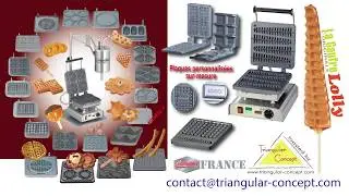 Gaufres: collection de gaufres originales, gaufres sur bâtonnet, gaufres personnalisées sur mesure