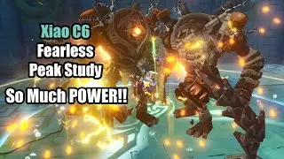 Xiao C6 Fearless Peak Study | Genshin Impact