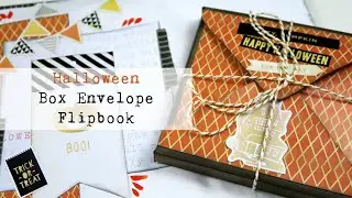 How to: Halloween Box Envelope Flipbook | Crate Paper | After Dark