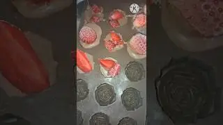 strawberry chocolate #homemade chocolate #viralvideo #viralshort #trending