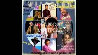 Merengues de los '80 retro &eacute;xitos DJ Tony Cohen
