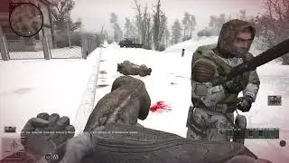 STALKER ANOMALY REDUX 1.1, warfare, зимний мод: Сопровождение,Dead city,ещё Юпитер, Лесник. ВЫПУСК 8