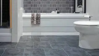 Bathroom Ideas Grey Floor Tiles