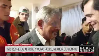 Jaime Paz Zamora, se pronuncia tras los resultados