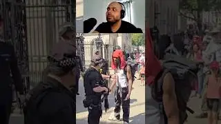 Armed Police Officer Stops A Man With A Knife #reaction #police #uk #crime