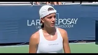 Court Level View of Emiliana Arango from Colombia