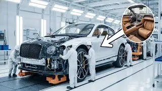 Bentley Continental GT Speed: Hand-Cutting Bespoke Leather for the Luxury Cabin