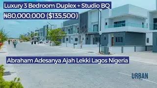 3 BEDROOM DUPLEX WITH STUDIO BQ | URBAN PRIME THREE PHASE 2 IN AJAH LEKKI LAGOS NIGERIA #luxuryhomes
