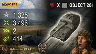 Object 261 | 3.5K DMG, 2 Kills
