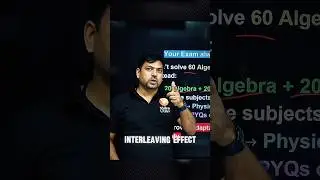 Interleaving Effect: Your Study Superpower!🔥#Shorts#Vedantu#StudyTips#StudentLife#Motivation#Success