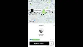 How to Change Pick and Drop Point in UBER Cab Book App