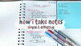 📝 how i take notes | simple & effective + note-taking tips (philippines)