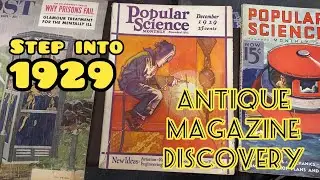 Popular Science 1929 Edition #usa #antique