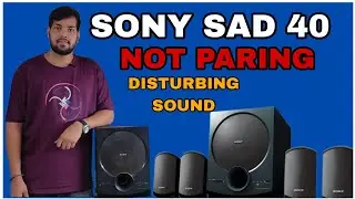 SONY SA -D40  bluetooth not paring and sound cut of ho rha ? -solved #sony #sad40