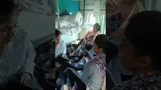 Without Ticket A.C. Coach me Ghus Gaye .. #train #indianrailways