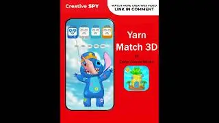 Yarn Match 3D! by Cedar Games Studio #gaming #games #puzzlegame #creativeads #shortvideos #shorts