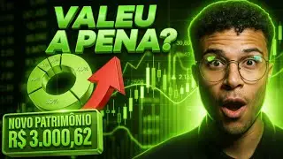 3 Meses Investindo: Quanto REALMENTE Ganhei? Valeu a Pena?