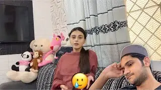 Mujhsy naraz meri wife 🥺 itni si baat par