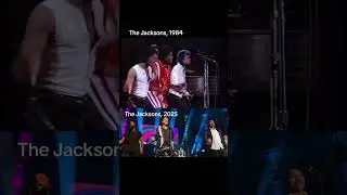 The Jacksons 1984 vs 2025 #fyp #music