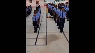 On kargil Vijay diwas vandematram song #kidslearning #morningassembly #schoolcommunity