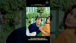 Relive 90s Romance 💖 | Dil Tera Aashiq | Salman & Madhuri | 4K Bollywood Love Song #shorts