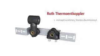 Roth Thermoentkoppler - W&auml;rmed&auml;mmung und Rohrleitungsf&uuml;hrung schaffen ideale Bedingungen
