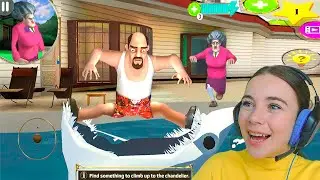 LE PUSE UN TIBURÓN A LA MAESTRA! Scary Teacher 3D