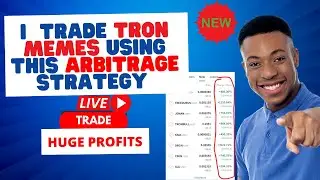 I USE THIS ARBITRAGE STRATEGY TO TRADE TRON MEME COINS AND MAKE PROFITS DAILY! LIVE TRADE