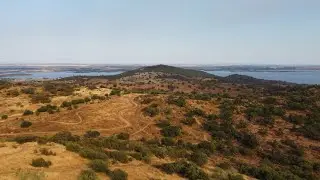 Drone Inner Alentejo Portugal Footage With Calm Music Alqueva Cuba Monsaraz