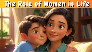 The role of women in life | Moral Story | English Moral Story #moralstory