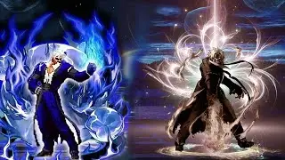 [Mugen KOF] Blue Flame Rugal Vs Ultimated Rugal Bernstein Bosses  Team