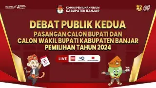 Debat Kedua Pilbup Banjar 2024