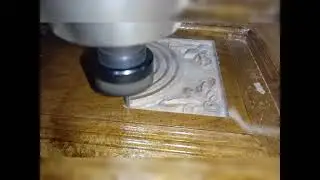 Amazing✌️designing on door with CNC router machine at night/clear  view||Kanvalli wood carving work