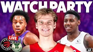 Raptors vs Bucks LIVE Watch Along | NBA Action As The World Series Looms 👀