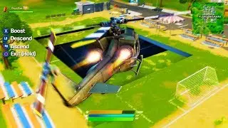 FORTNITE HELICOPTER GAMEPLAY! (NEW UPDATE)