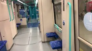 DLR B07 Stock 102 from London City Airport to Woolwich Arsenal