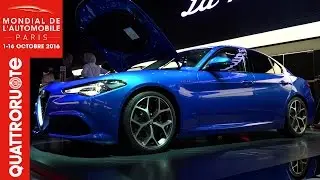 Alfa Romeo Giulia Veloce al Salone di Parigi 2016 | Quattroruote