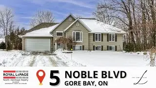 Gorgeous Open Concept Home in East Bluff, Gore Bay